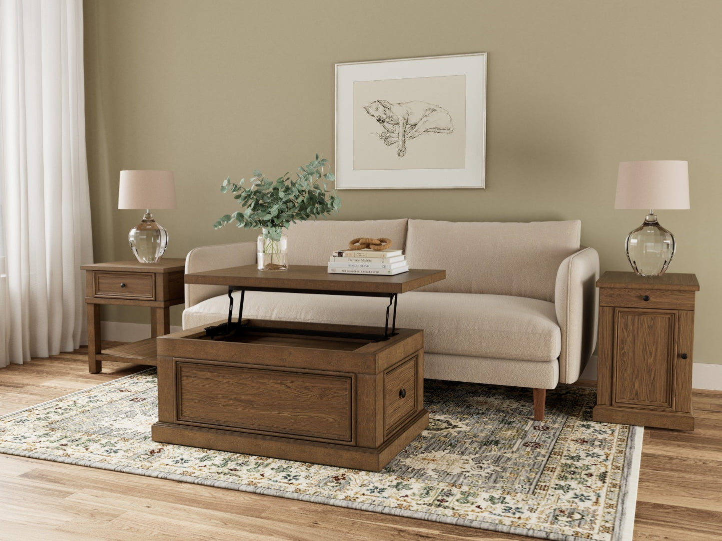 Hamilton Chairside Table - Chapin Furniture