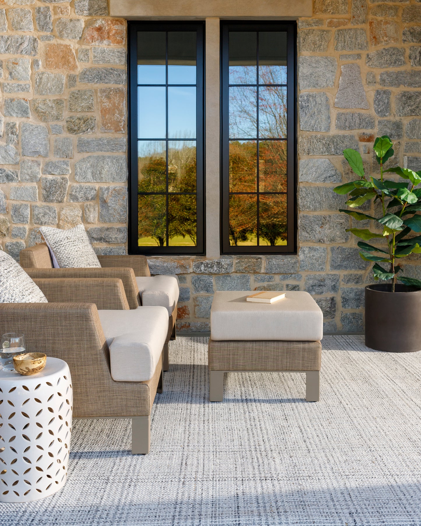 Hope HOP-2303 Rug- Gray, White - Chapin Furniture