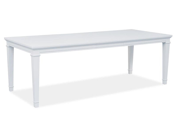 Charleston Rectangular Dining Table - White - Chapin Furniture