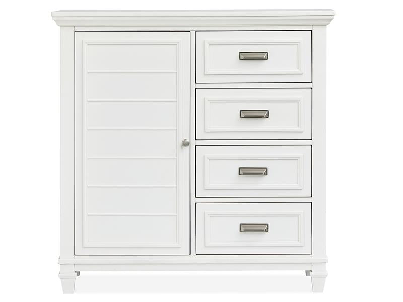 Charleston Door Chest - White - Chapin Furniture