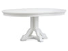 Charleston Round Dining Table - White - Chapin Furniture