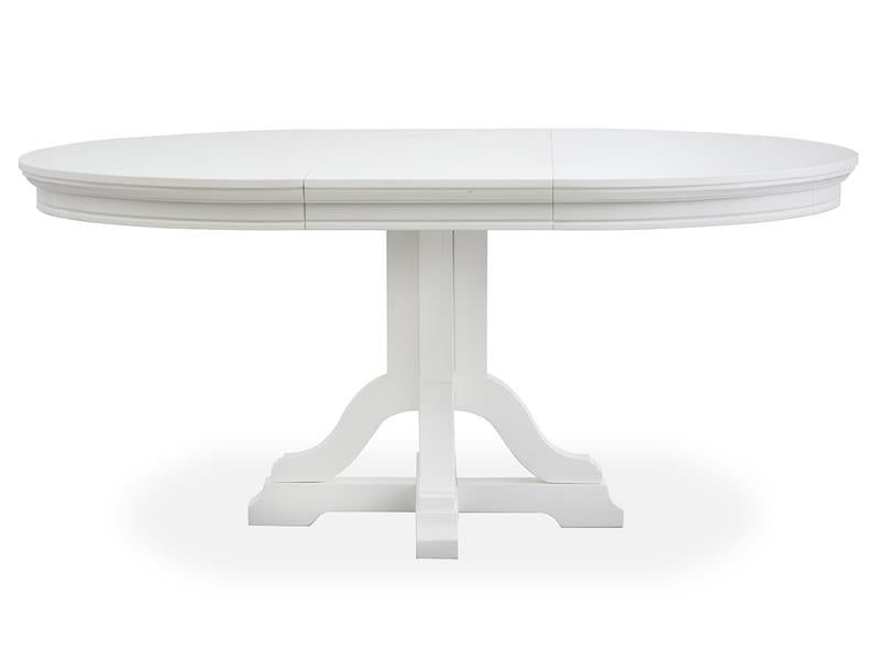 Charleston Round Dining Table - White - Chapin Furniture