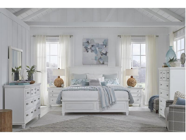Charleston Drawer Nightstand - Grey - Chapin Furniture