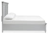 Charleston Complete California King Panel Bed - Grey - Chapin Furniture