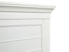 Charleston Complete King Panel Bed - White - Chapin Furniture