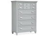 Charleston Drawer Chest - Grey - Chapin Furniture
