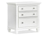 Charleston Drawer Nightstand - White - Chapin Furniture