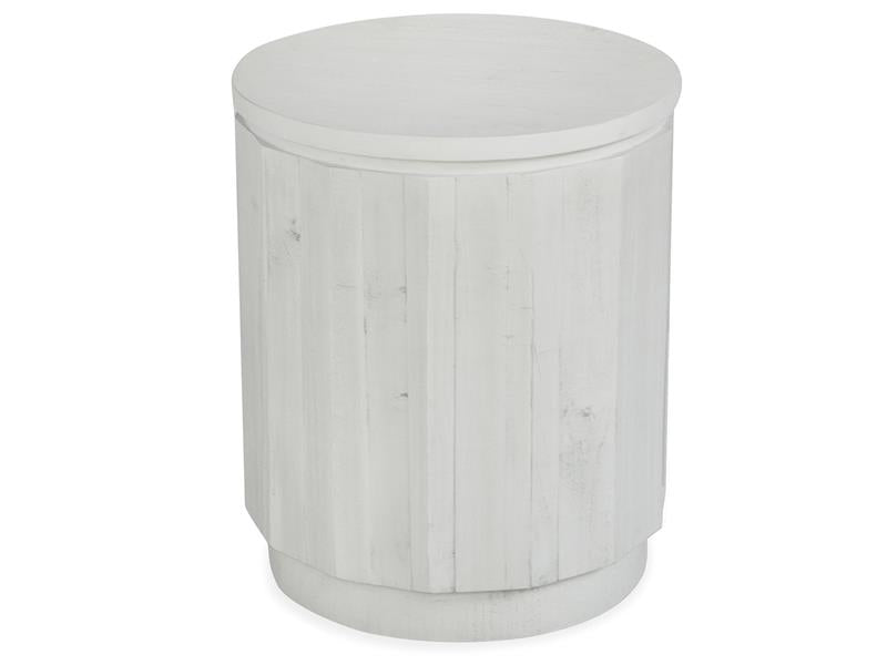 Claudette Round Accent End Table - Chapin Furniture