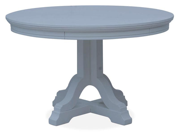 Charleston Round Dining Table - Grey - Chapin Furniture