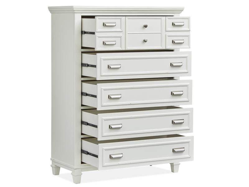 Charleston Drawer Chest - White - Chapin Furniture