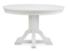 Charleston Round Dining Table - White - Chapin Furniture