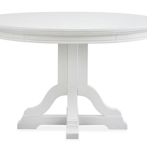 Charleston Round Dining Table - White - Chapin Furniture