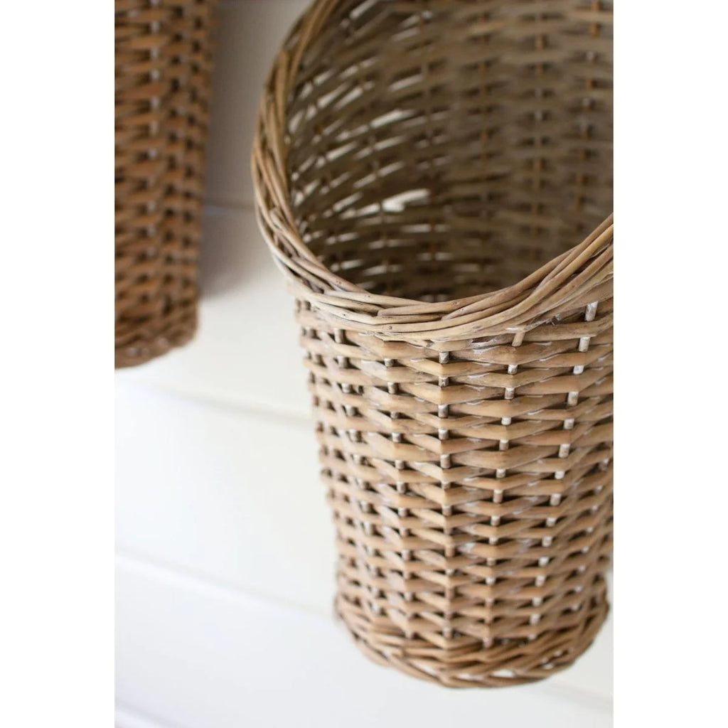 Set of 2 Hanging Rattan Baskets - Chapin Furniture