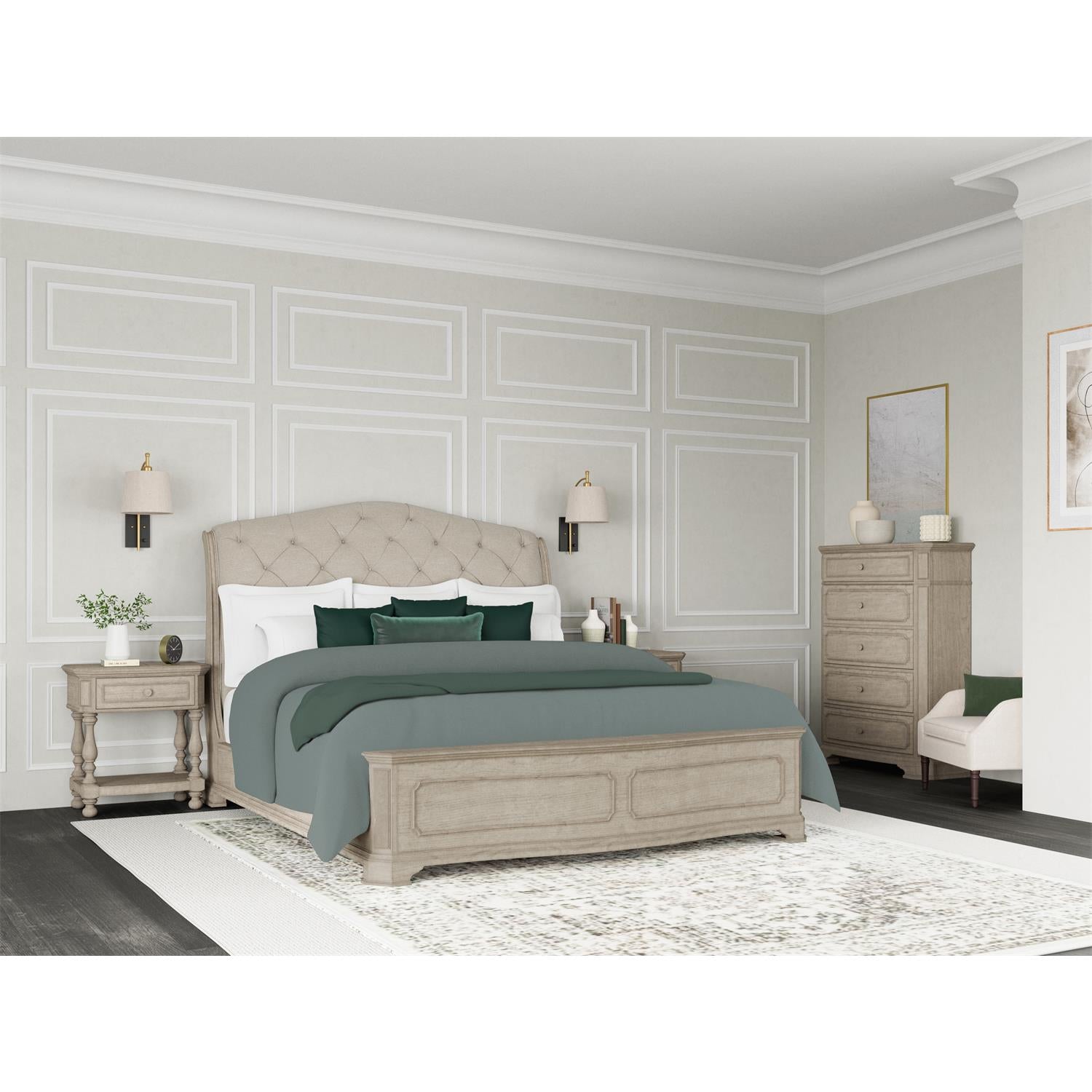 Kensington Sleigh Bed - Thumbnail 3