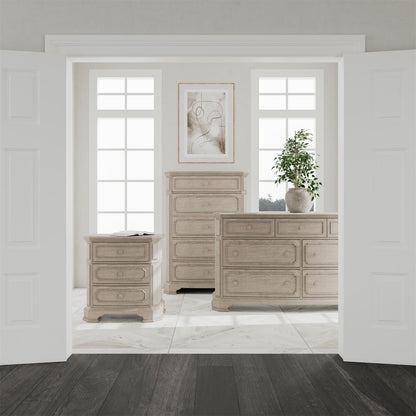 Kensington Three Drawer Nightstand - Chapin Furniture