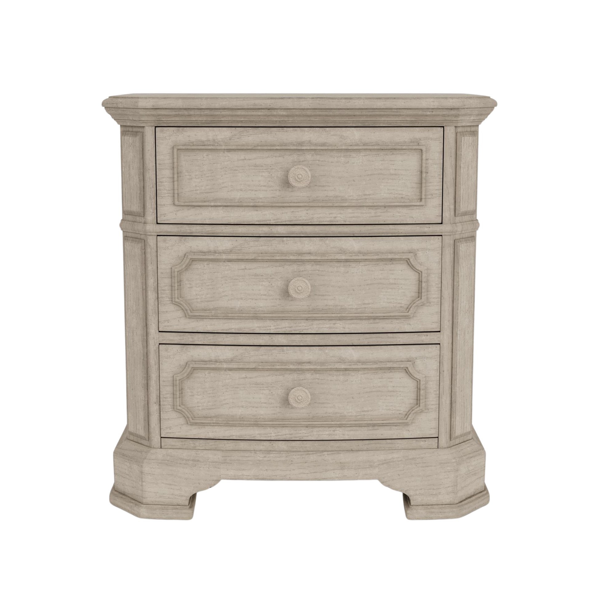 Kensington Three Drawer Nightstand - Chapin Furniture