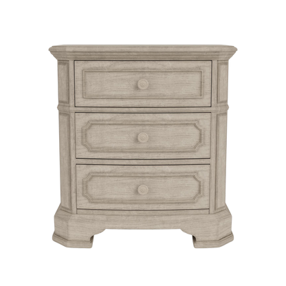 Kensington Three Drawer Nightstand - Chapin Furniture