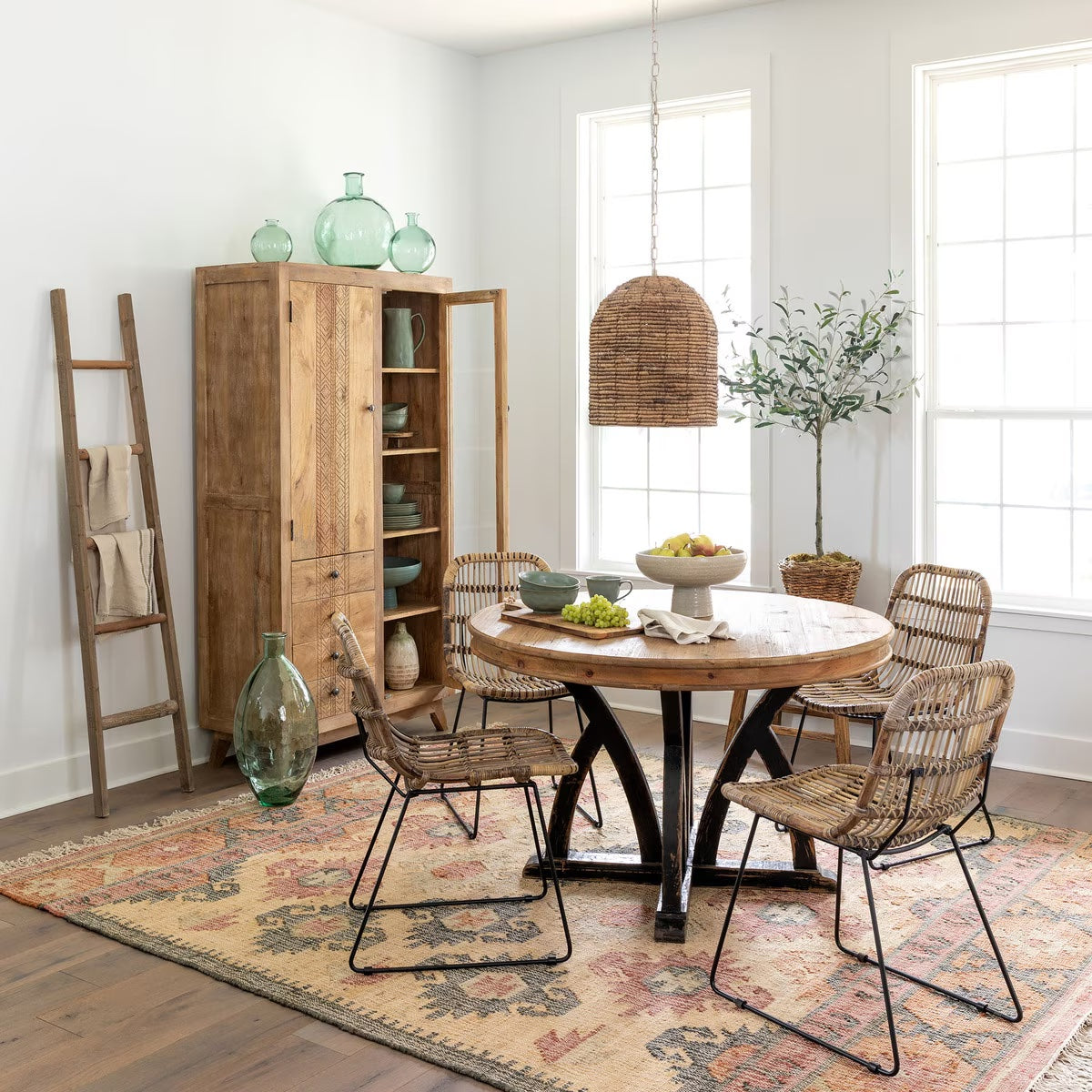 Beehive Seagrass Pendant - Chapin Furniture