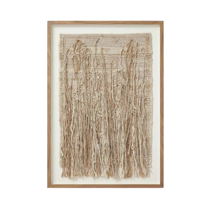 Loloi Natural Falls 47" x 33" Wall Art - Chapin Furniture