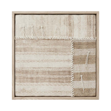 Loloi Patchwork B 17" x 17" Wall Art - Chapin Furniture