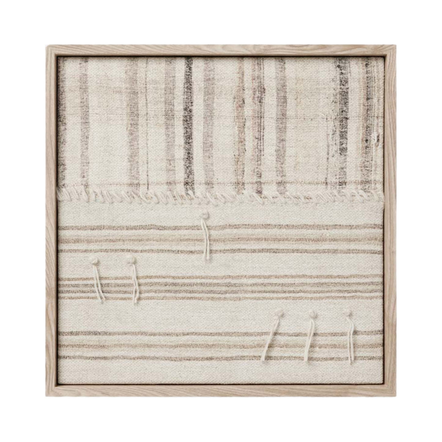 Loloi Patchwork C 17" x 17" Wall Art - Chapin Furniture