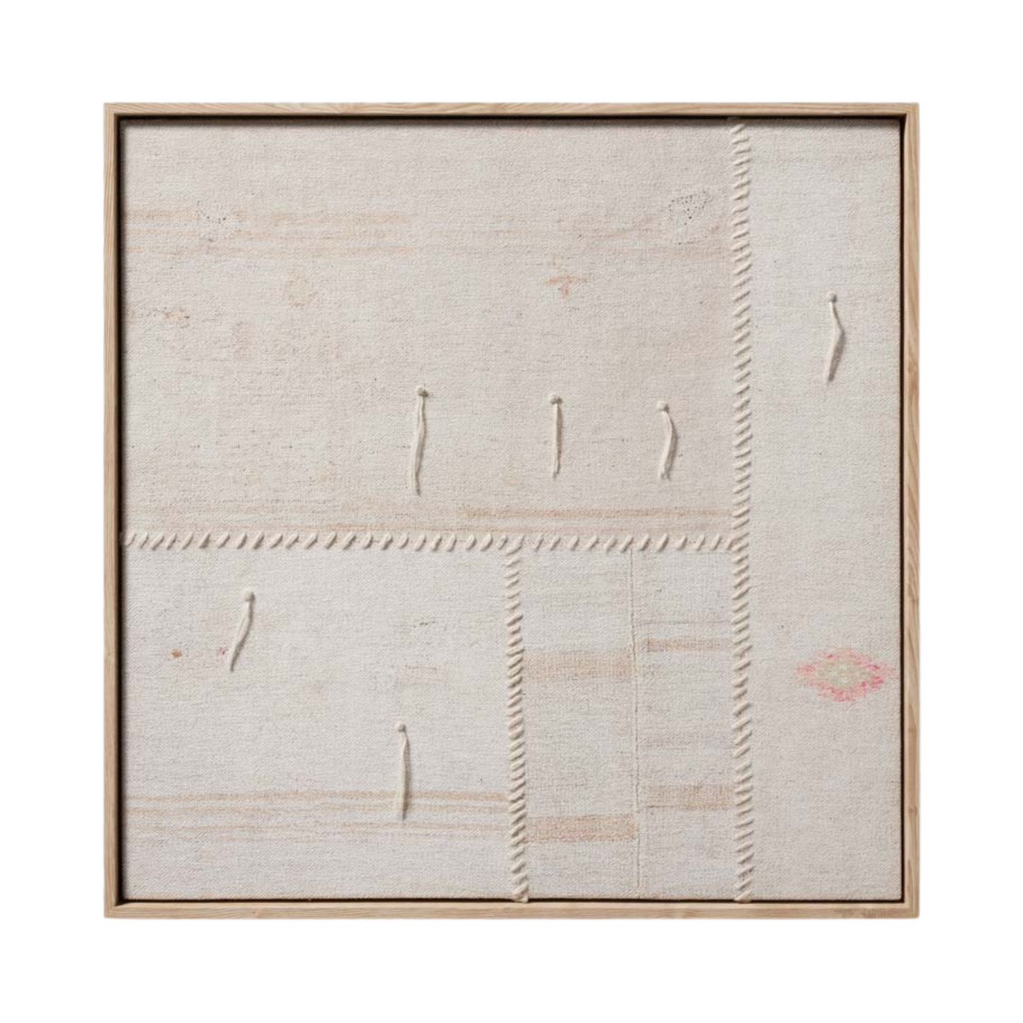Loloi Revived 32" x 32" Wall Art - Chapin Furniture