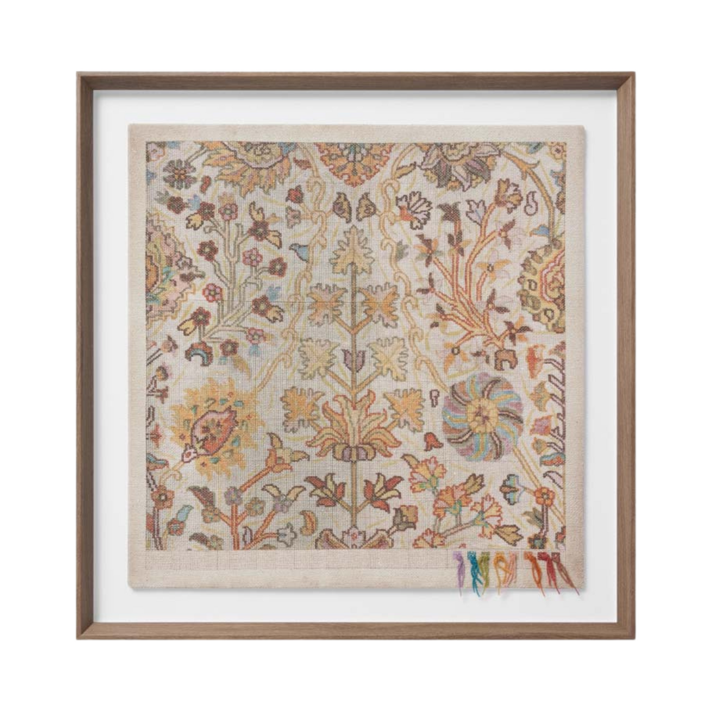 Loloi Rug Map Pastels 25" x 25" Wall Art - Chapin Furniture