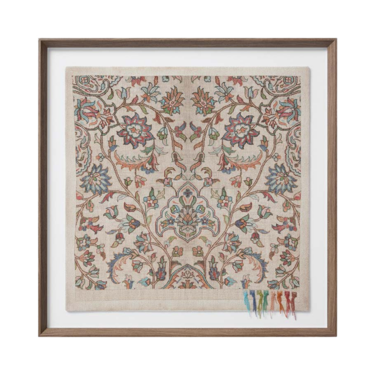 Loloi Rug Map Primary 25" x 25" Wall Art - Chapin Furniture