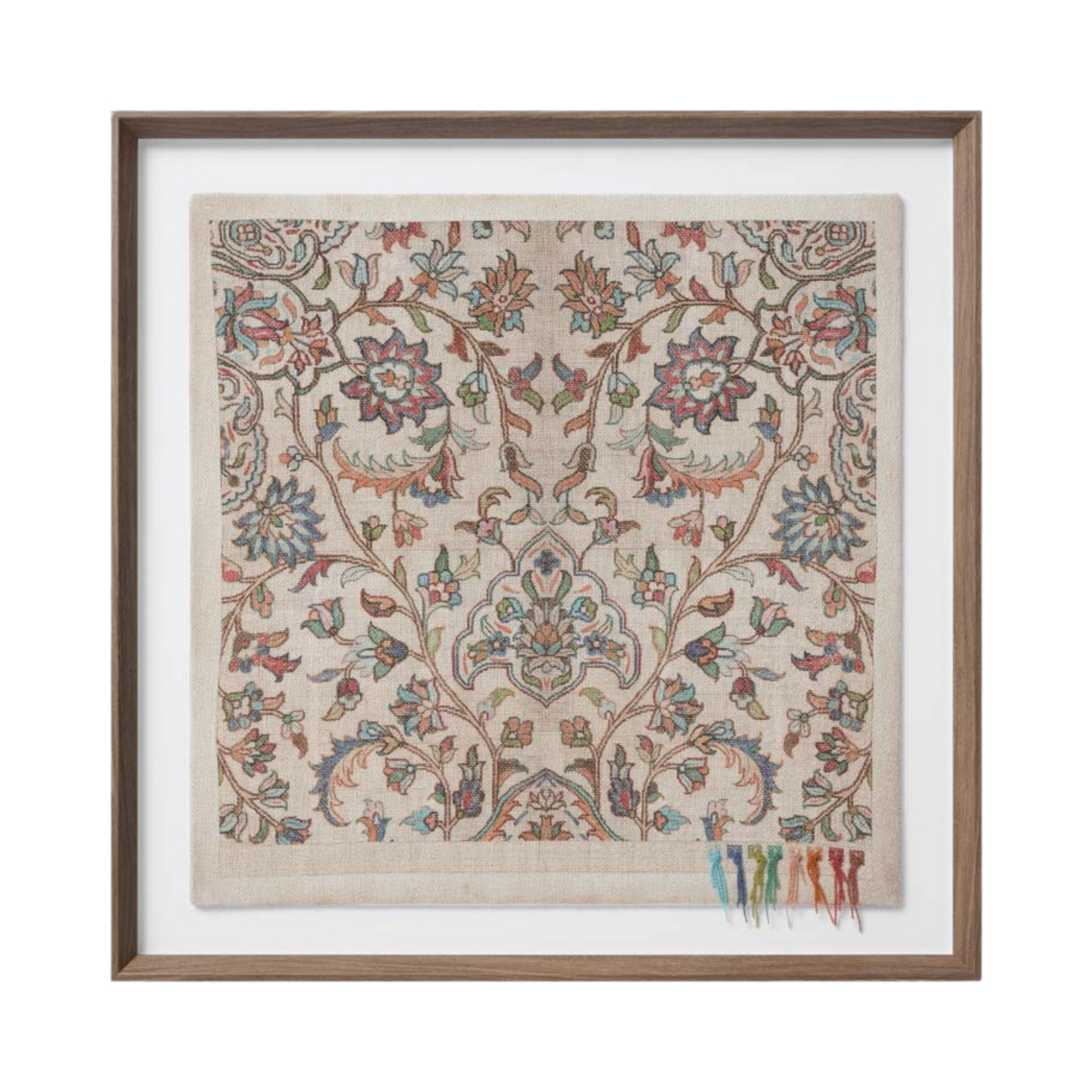 Loloi Rug Map Primary 25" x 25" Wall Art - Chapin Furniture