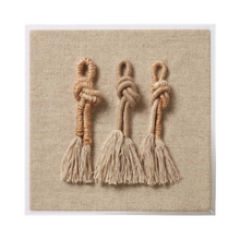 Loloi Twisted 20" x 20" Wall Art - Chapin Furniture