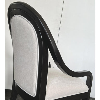 Lydia Curved Upholstered Arm Chair - Set of 2 - Chapin Furniture