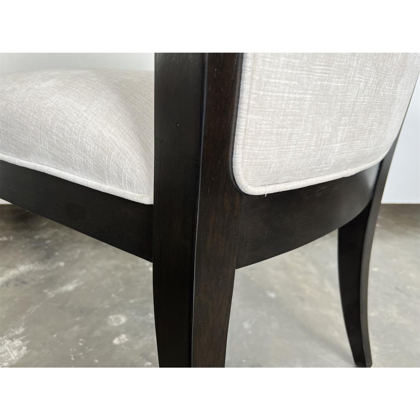 Lydia Curved Upholstered Arm Chair - Set of 2 - Chapin Furniture