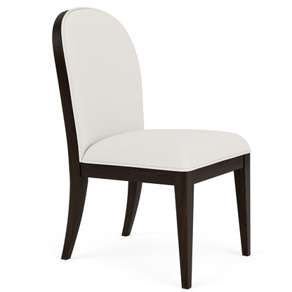 Lydia Curved Upholstered Side Chair - Set of 2 - Chapin Furniture