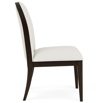 Lydia Curved Upholstered Side Chair - Set of 2 - Chapin Furniture