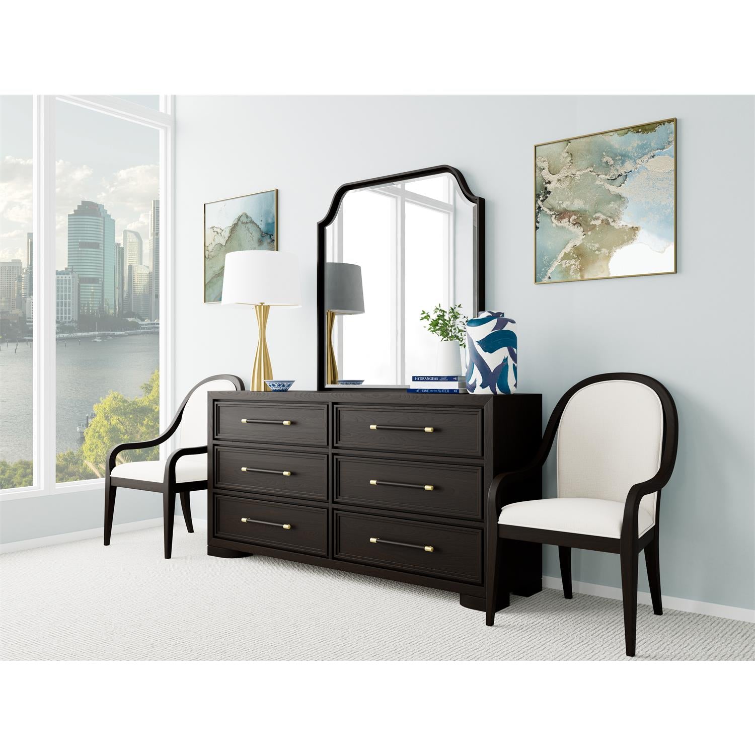 Riverside Furniture Lydia Mirror - Thumbnail 5