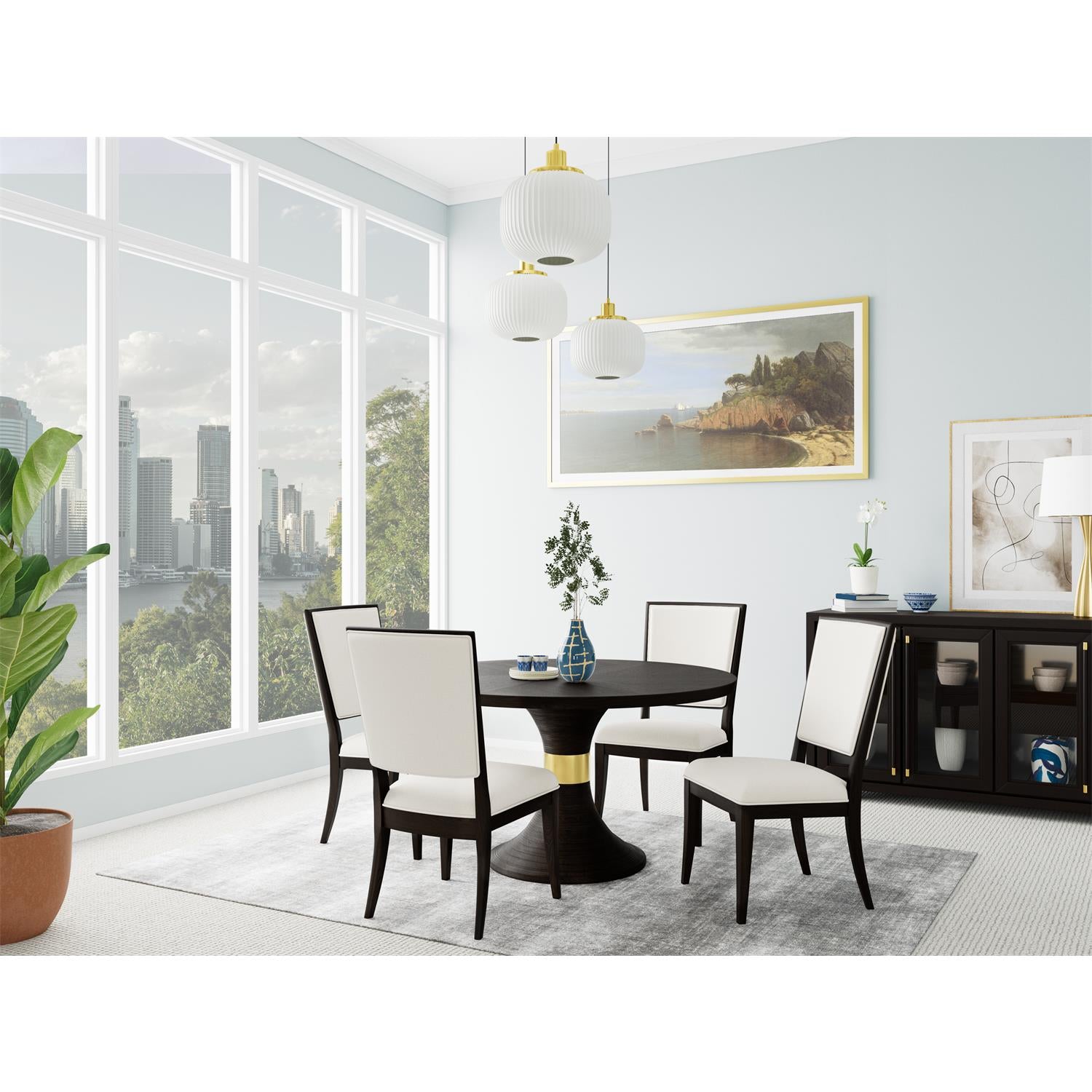 Lydia Round Dining Table - Chapin Furniture