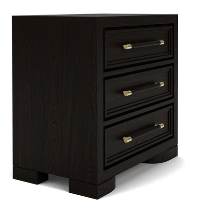 Lydia Three Drawer Nightstand - Chapin Furniture