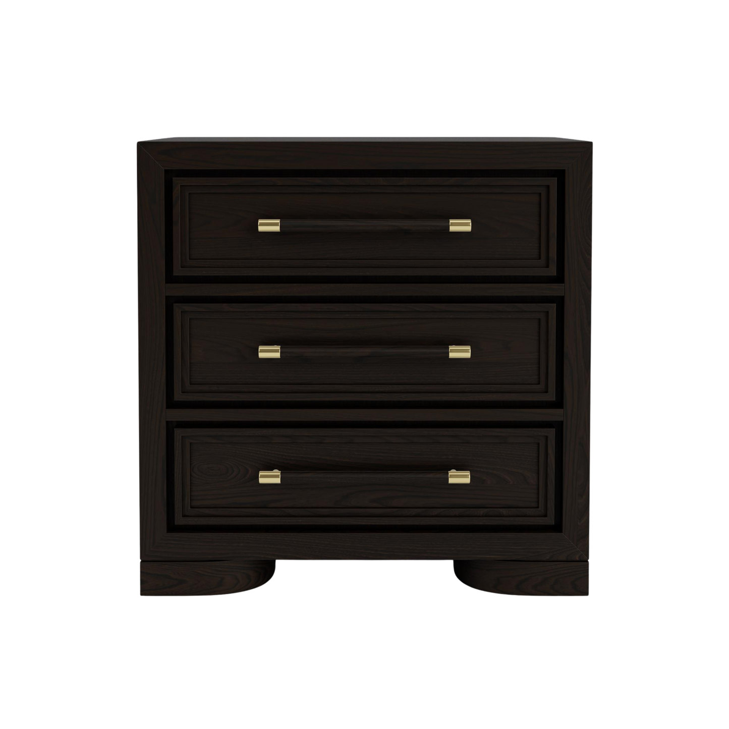 Lydia Three Drawer Nightstand - Chapin Furniture