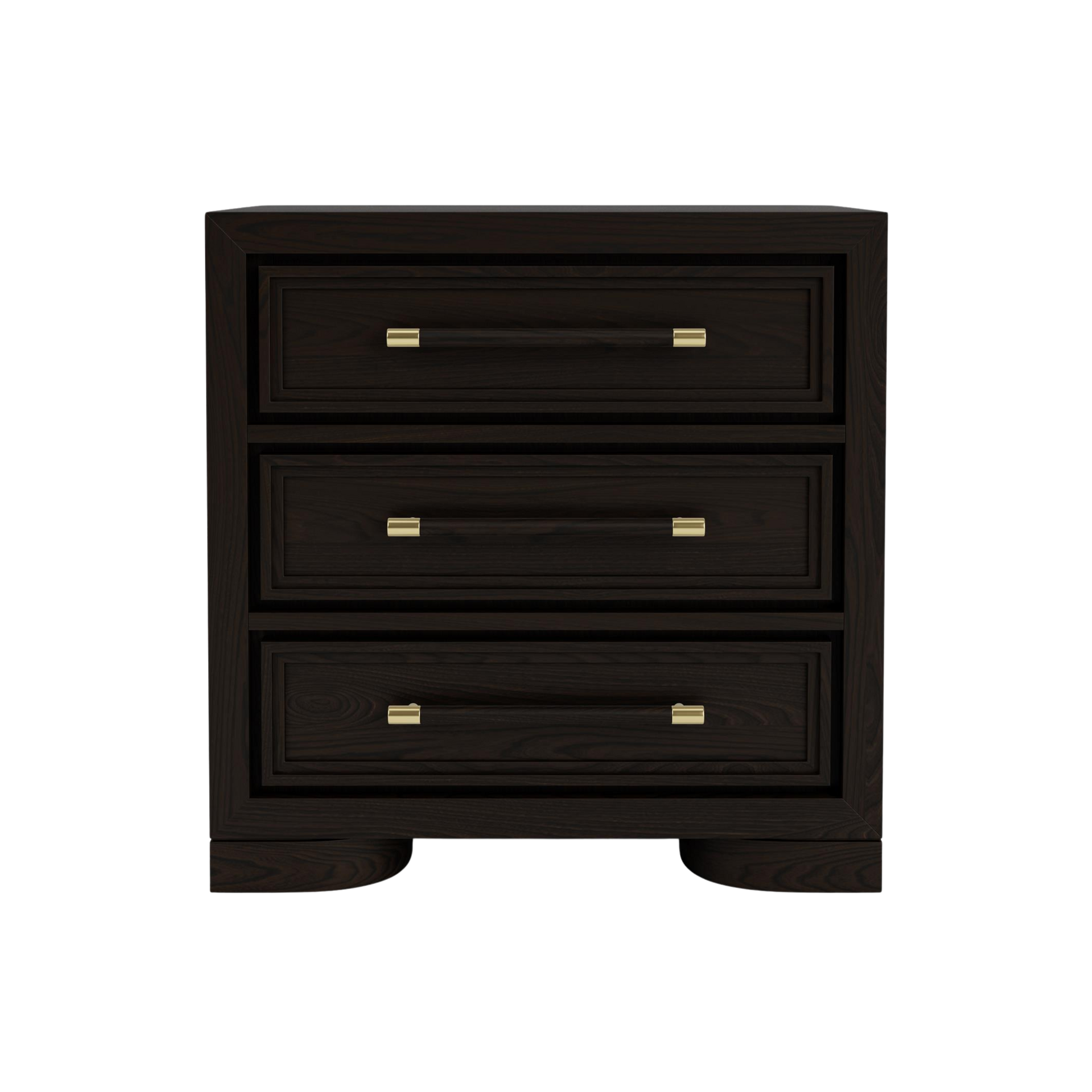 Lydia Three Drawer Nightstand - Chapin Furniture