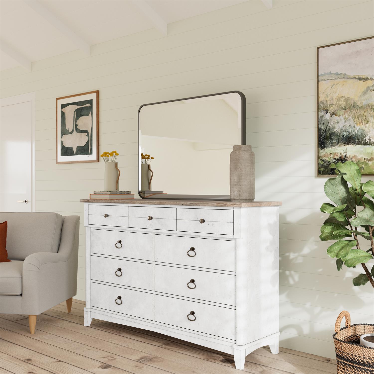 Riverside Furniture Maddox Mirror - Thumbnail 4