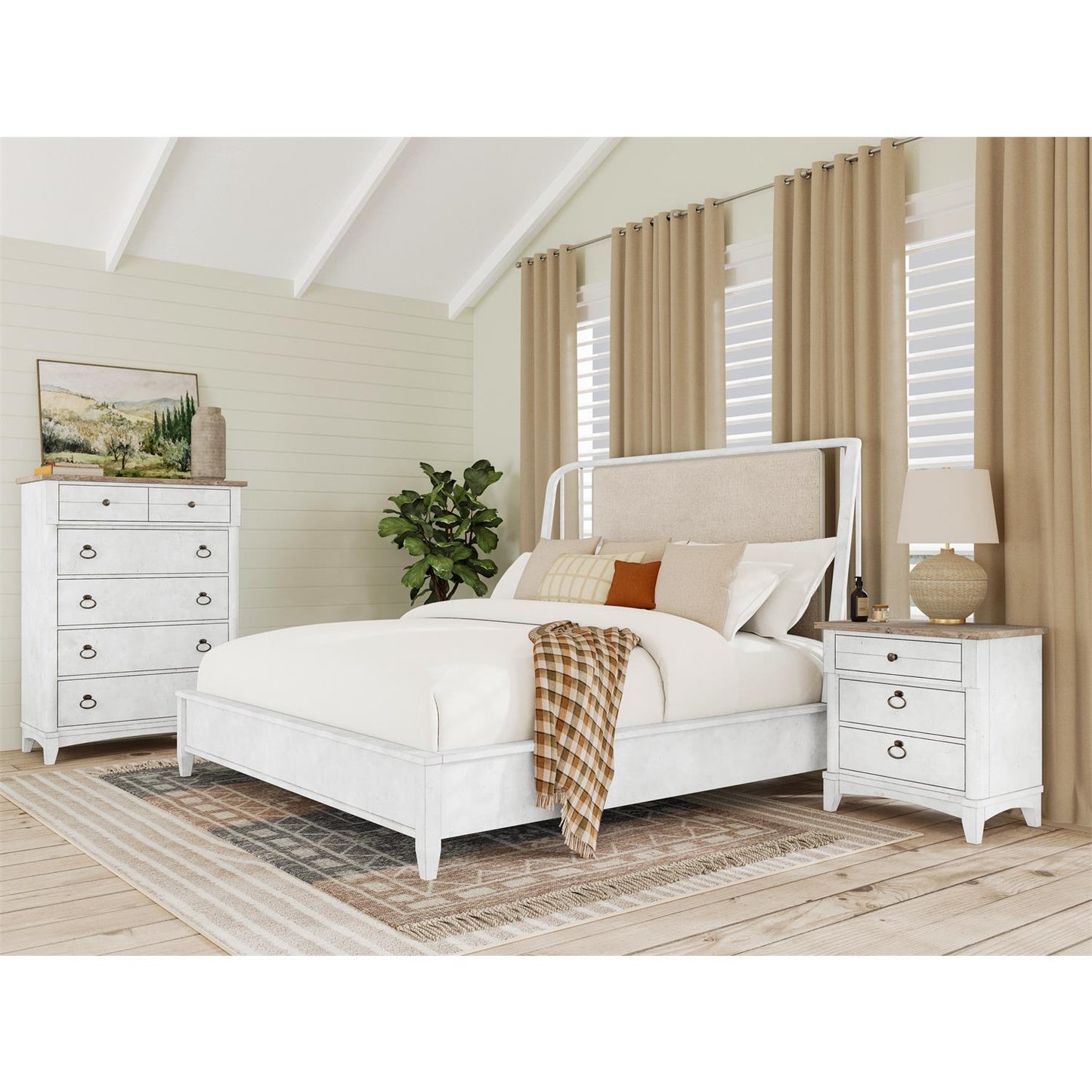 Maddox Three Drawer Nightstand - Chapin Furniture