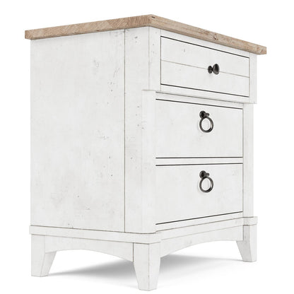 Maddox Three Drawer Nightstand - Chapin Furniture