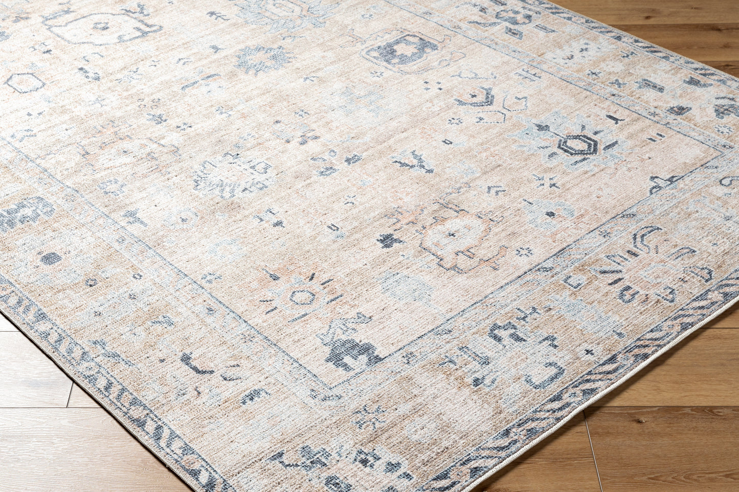 Marlon MLO-2306 Rug- Beige, Blue - Chapin Furniture