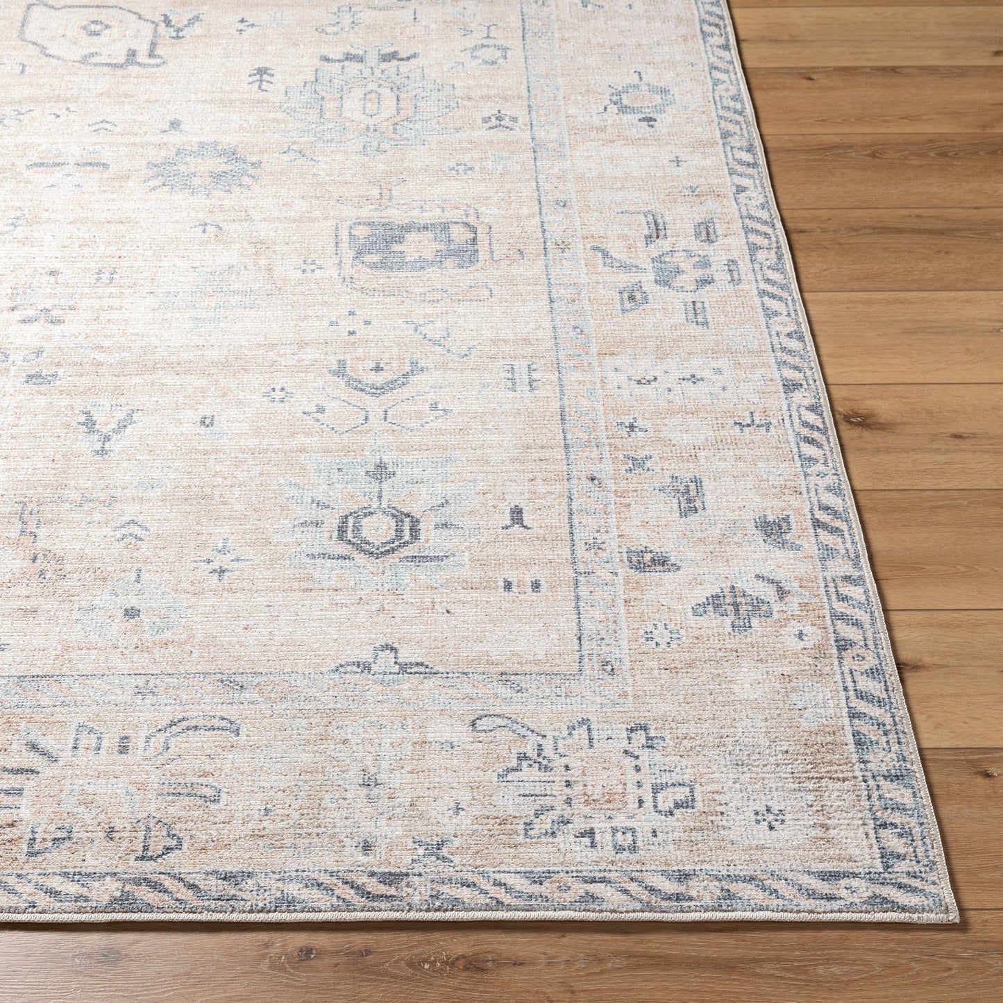Marlon MLO-2306 Rug- Beige, Blue - Chapin Furniture