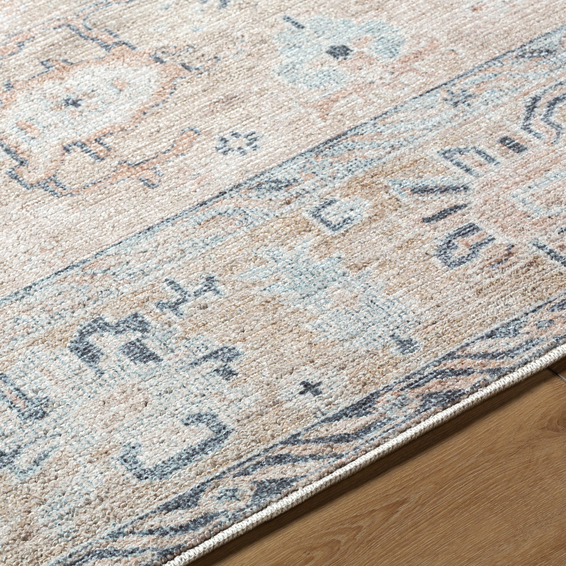 Marlon MLO-2306 Rug- Beige, Blue - Chapin Furniture