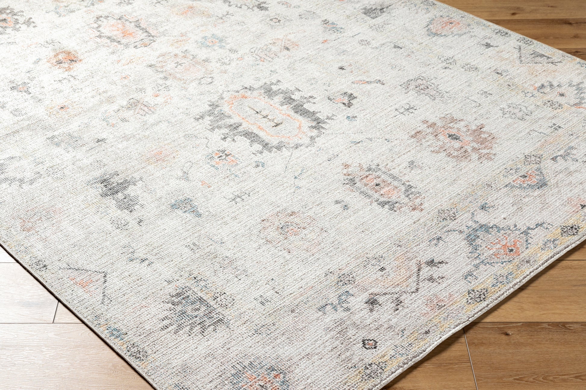 Marlon MLO-2310 Rug- Cream, Slate - Chapin Furniture
