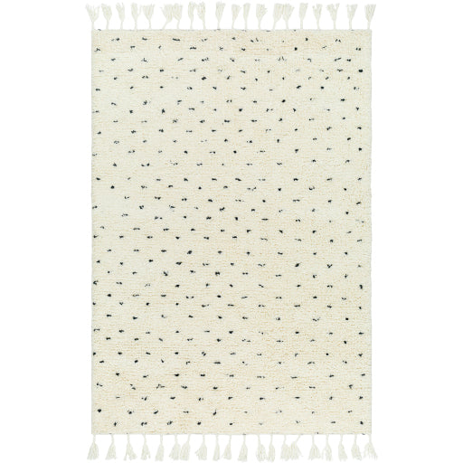 Mirela MMI-2305 Rug- Cream, Black - Chapin Furniture