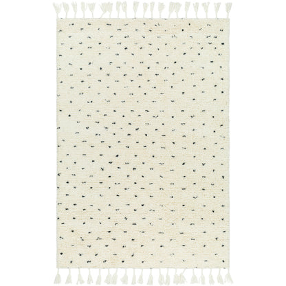 Mirela MMI-2305 Rug- Cream, Black - Chapin Furniture