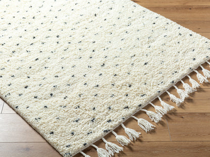 Mirela MMI-2305 Rug- Cream, Black - Chapin Furniture