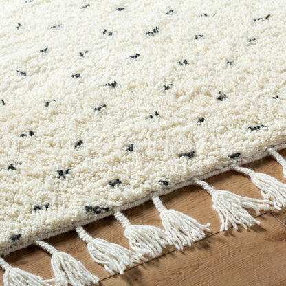 Mirela MMI-2305 Rug- Cream, Black - Chapin Furniture